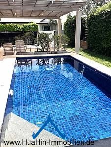 Pool Villa nahe Hua Hin Zentrum mieten