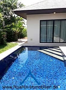 Pool Villa nahe Hua Hin Zentrum mieten